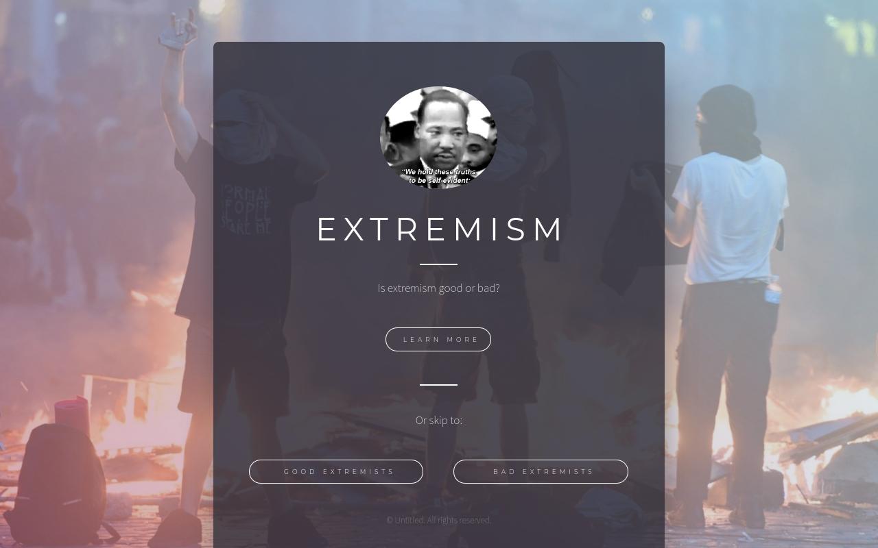 Carrd profile picture for @extremism